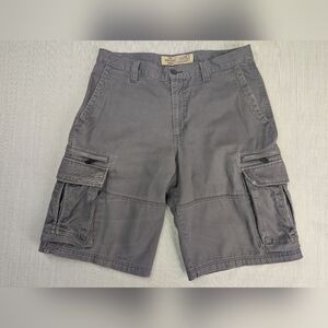 Vintage Lee Dungarees Cargo Shorts-Can't Bust 'Em Men's Size 32 Gray